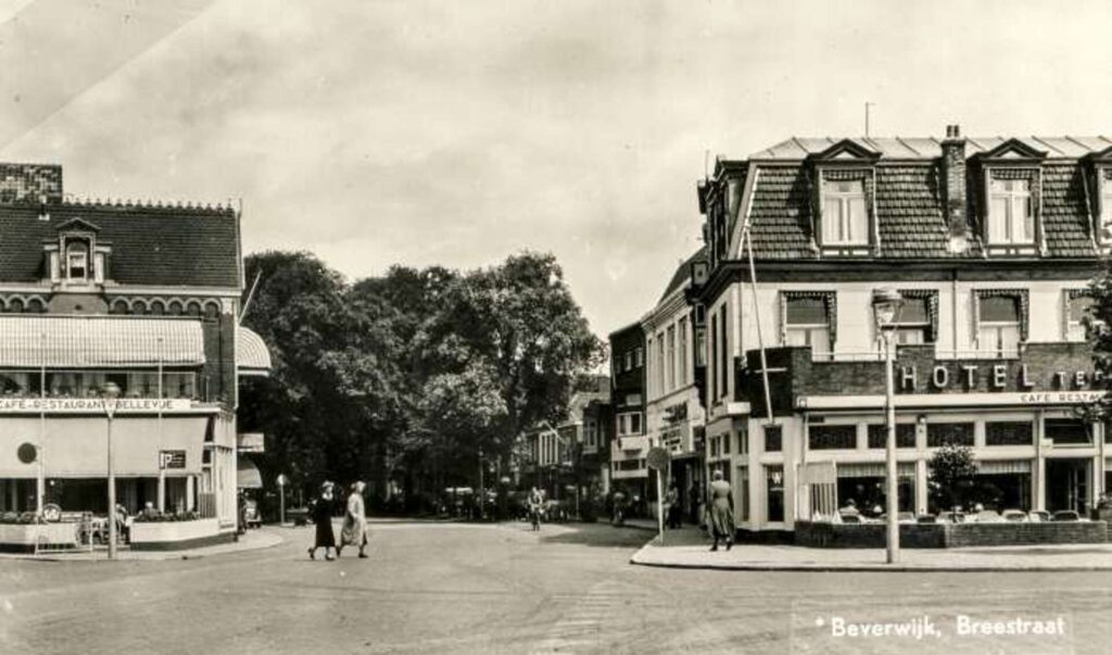 Historische foto Breestraat Beverwijk