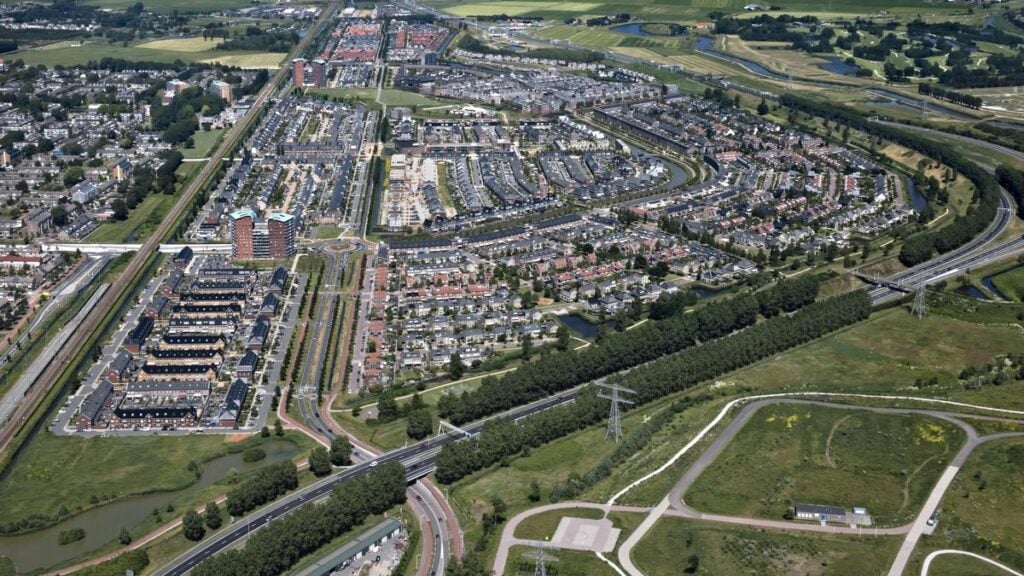 Luchtfoto Broekpolder