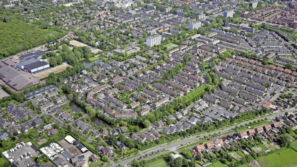 Luchtfoto Commandeurs Heemskerk