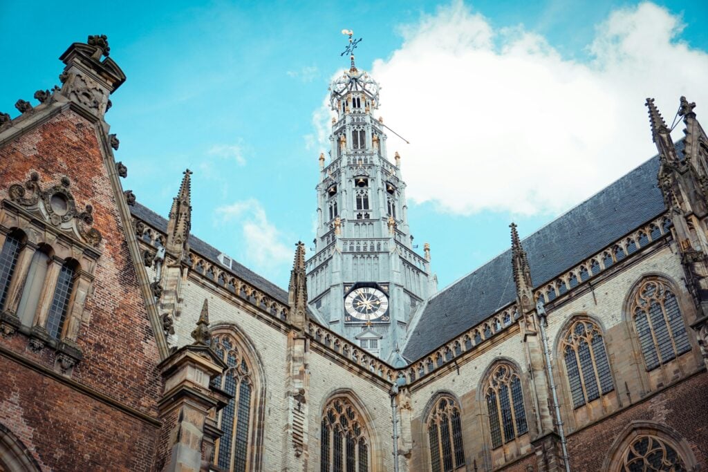 Grote of Sint-Bavokerk op de Grote Markt