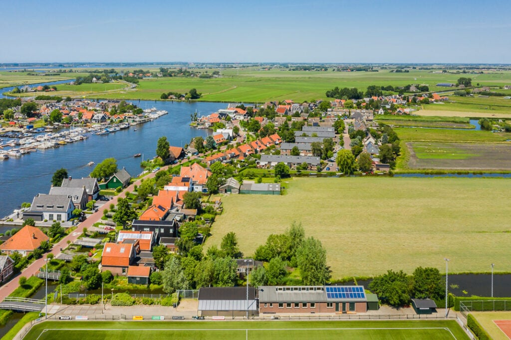 Luchtfoto Oostknollendam